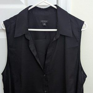 Ann Taylor Basic Black Blouse XXLT